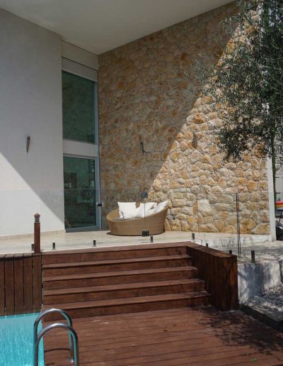 Glass, wood, stone - stunning