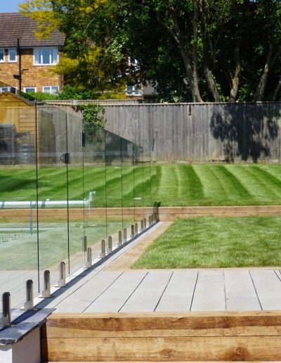 Safety, geometry and lines - love a glass fence!